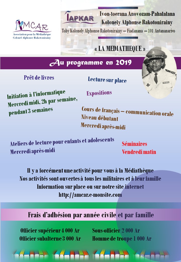 Activités 2019
